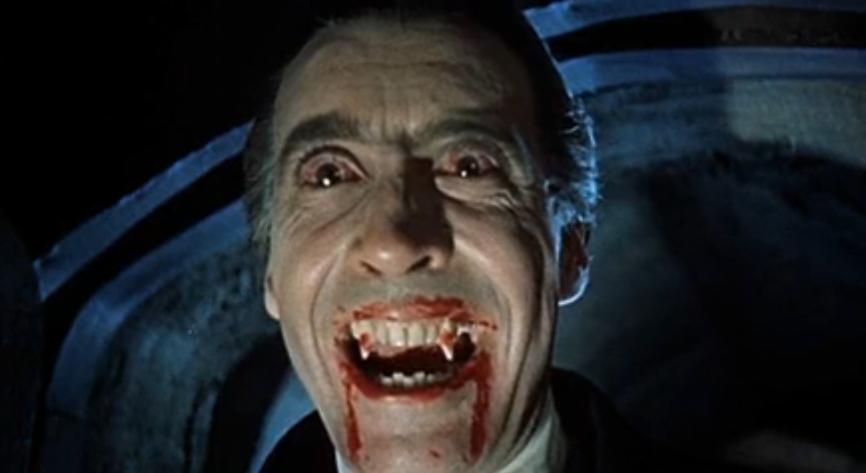 Christopher Lee as the title character in Dracula (1958)